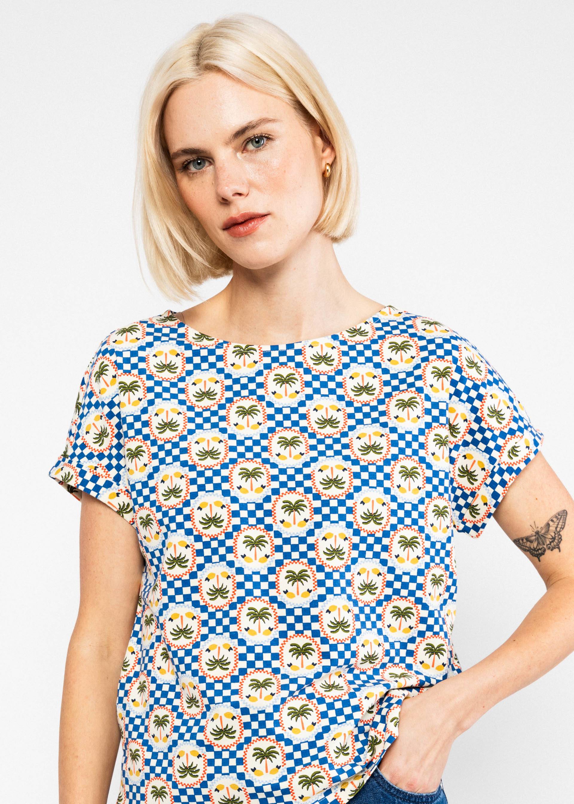 Blutsgeschwister Jerseyshirt Glow and Grow - citrons of cannes, kleine Zitronen