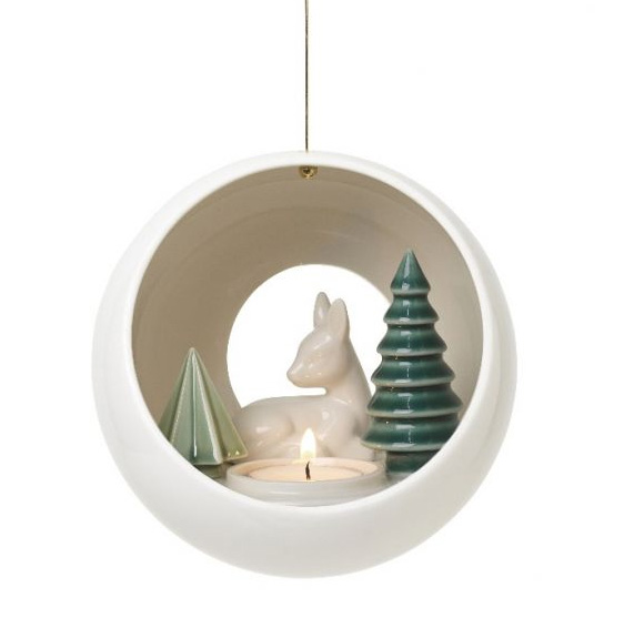 dottir Nordic Design Winter Stories Fawn Hanging Votive