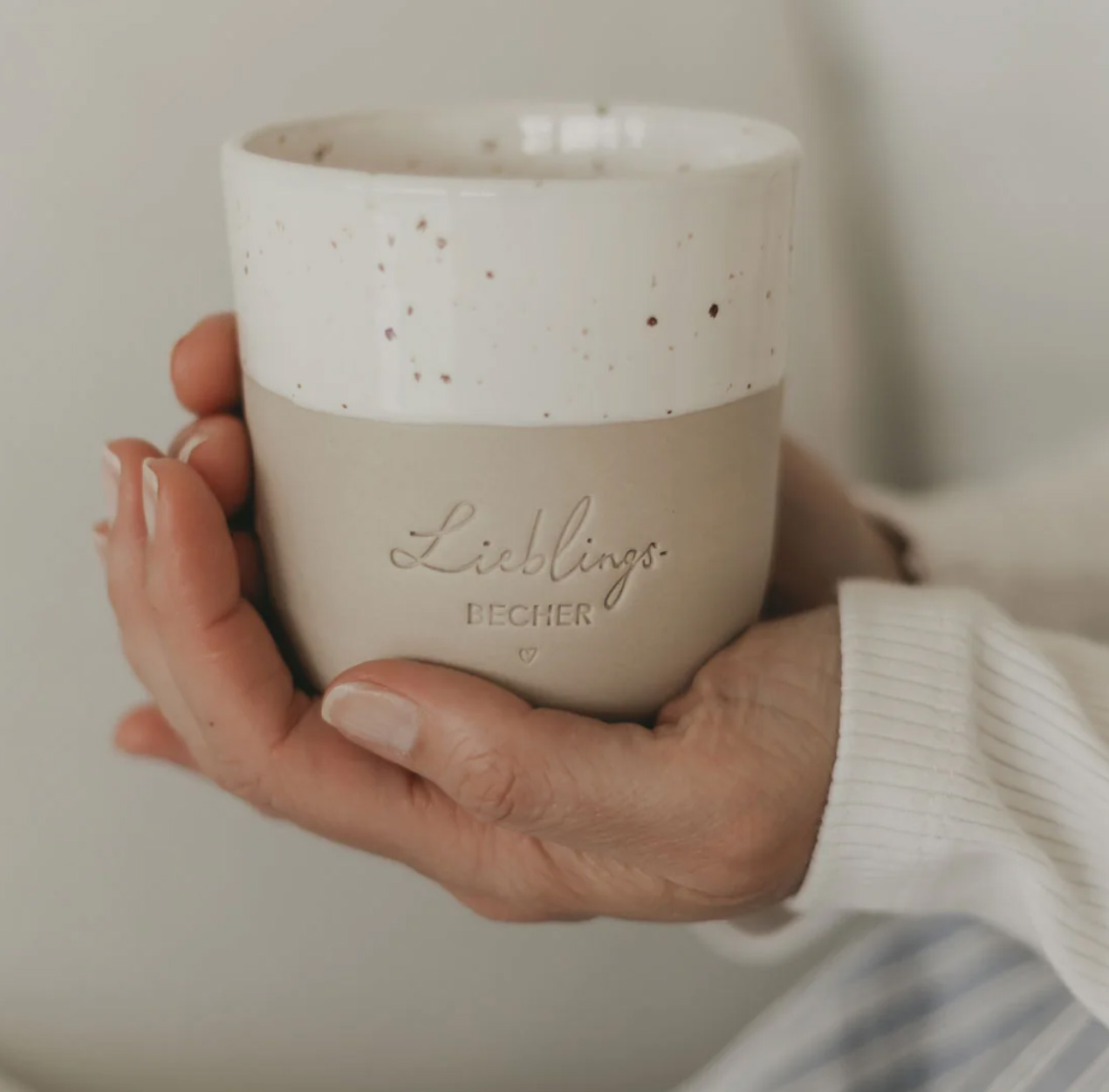 Eulenschnitt Becher LIEBLINGSBECHER , Limitierte Edition