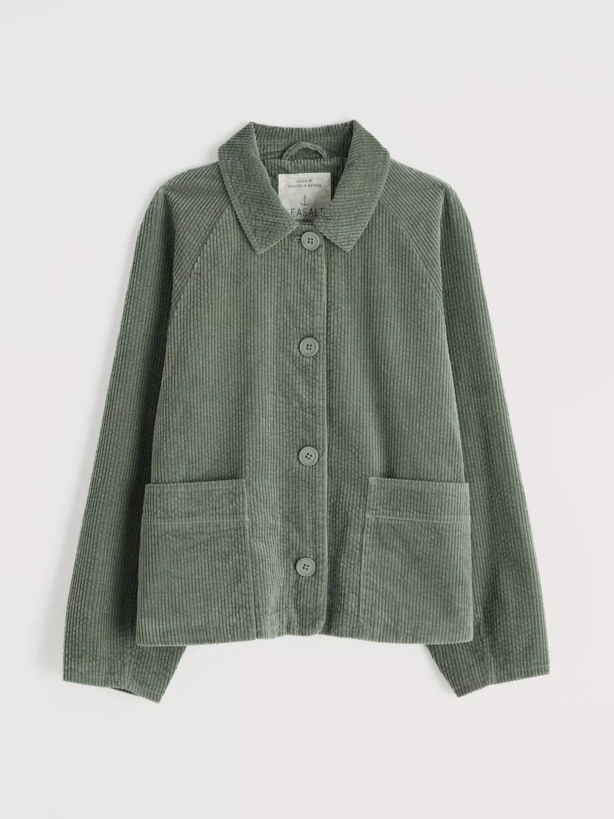 SEASALT CORNWALL Jacke Ocean Mist Green, Cordjacke