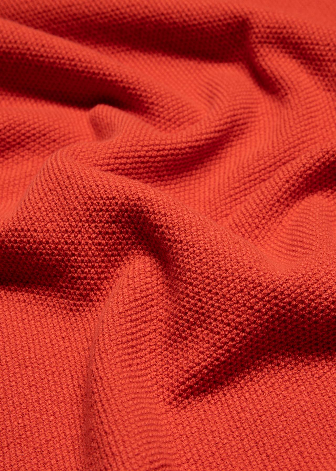 Blutsgeschwister Strickkleid Straight and Easy Braided, Farbe: autumn orange Blutsgeschwister Strickkleid Straight and Easy Braided, Farbe: autumn orange
