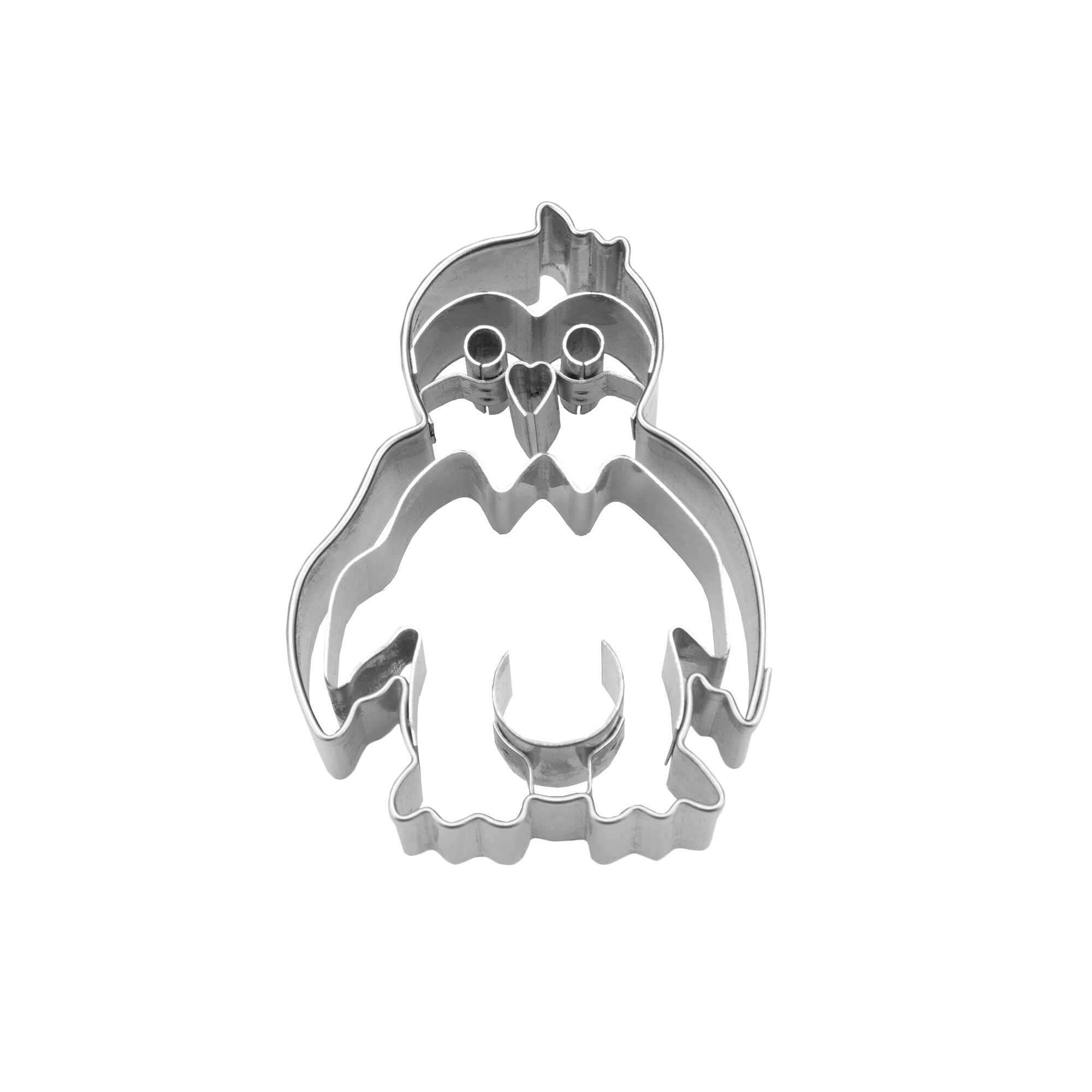 Ausstecherle Pinguin Edelstahl 5,5 cm von Städter, Präge-Ausstecher Pinguin, Plätzchen Backen 