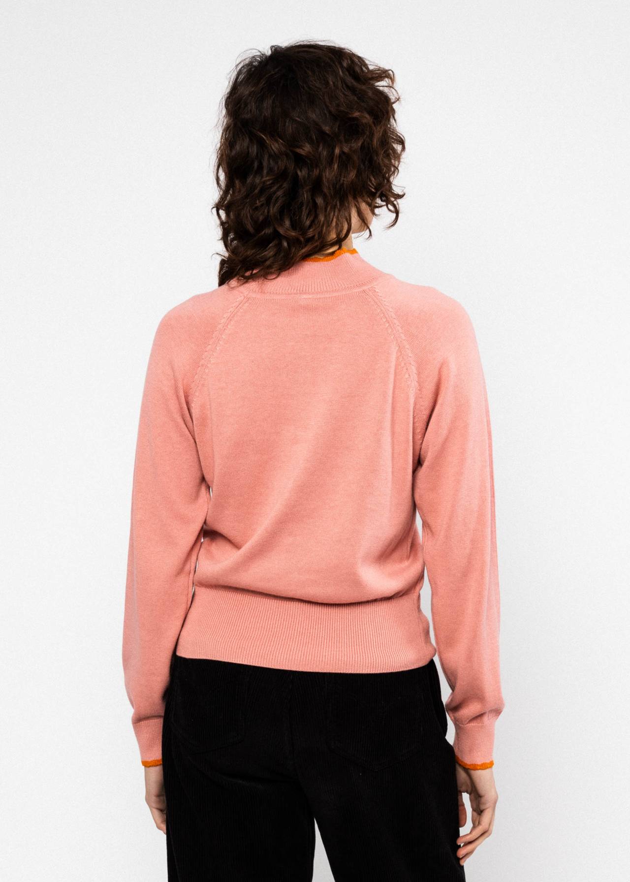 Blutsgeschwister Strickpullover Delicious Minds, soft rose knit