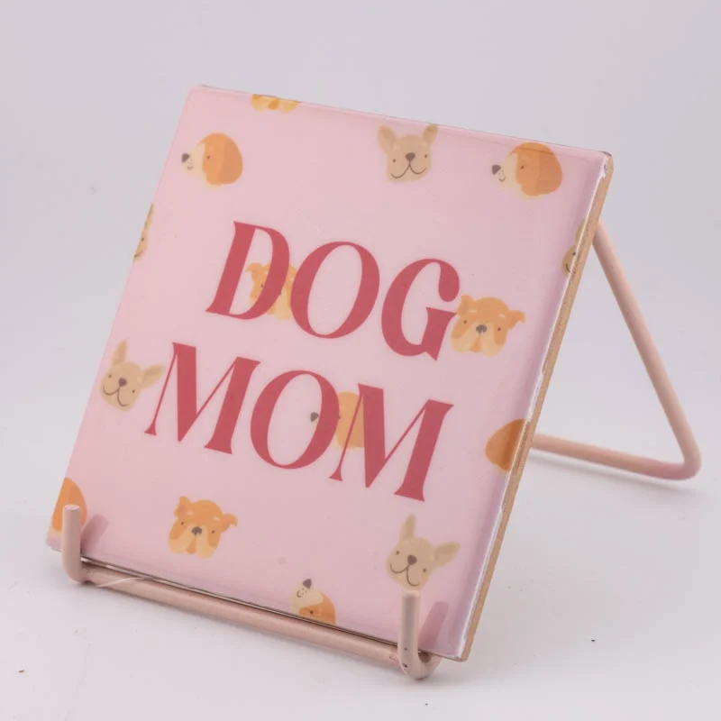 Kachel "Dogmom"...freche kleine Geschenkidee!
