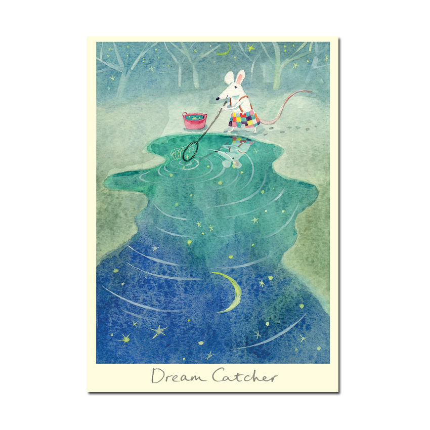 Two Bad Mice Doppelkarte "Dream Catcher"  von Anna Shuttlewood  