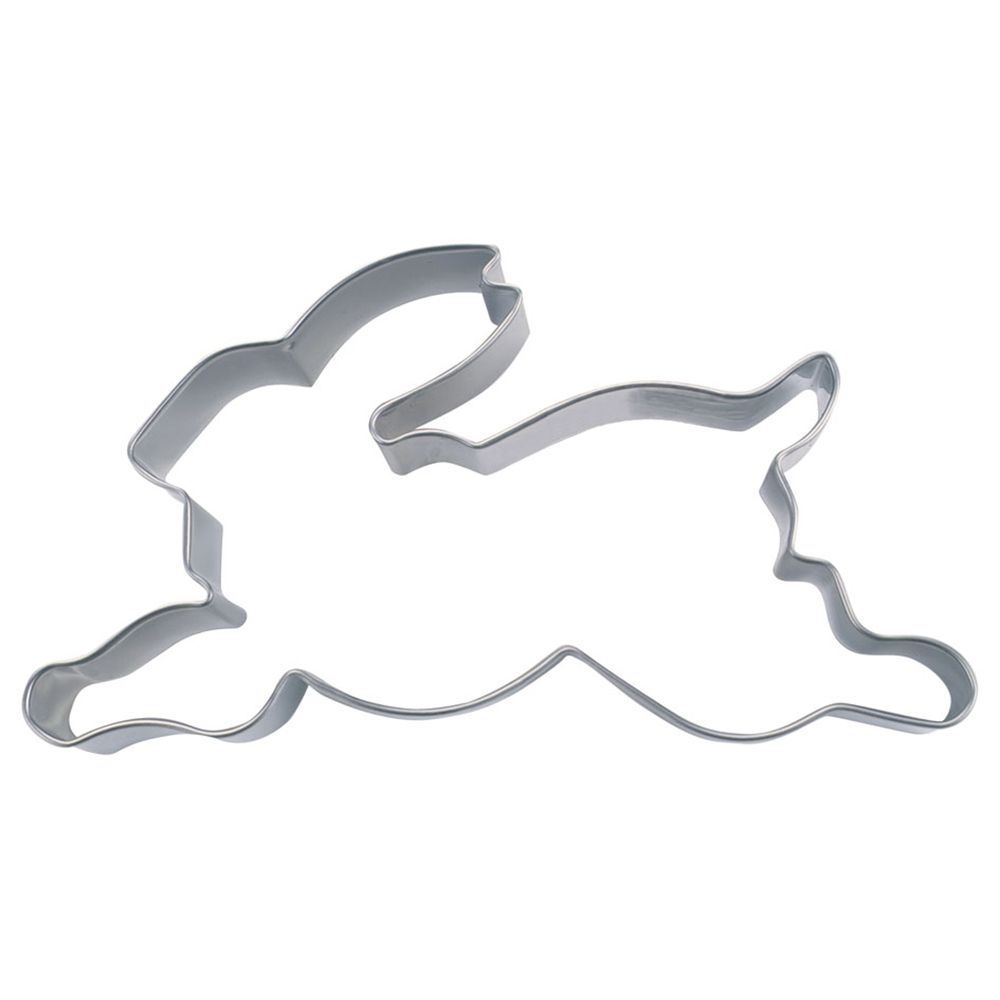 Ausstecherle  springender Hase - 6 cm von Städter, Prägeausstecher  