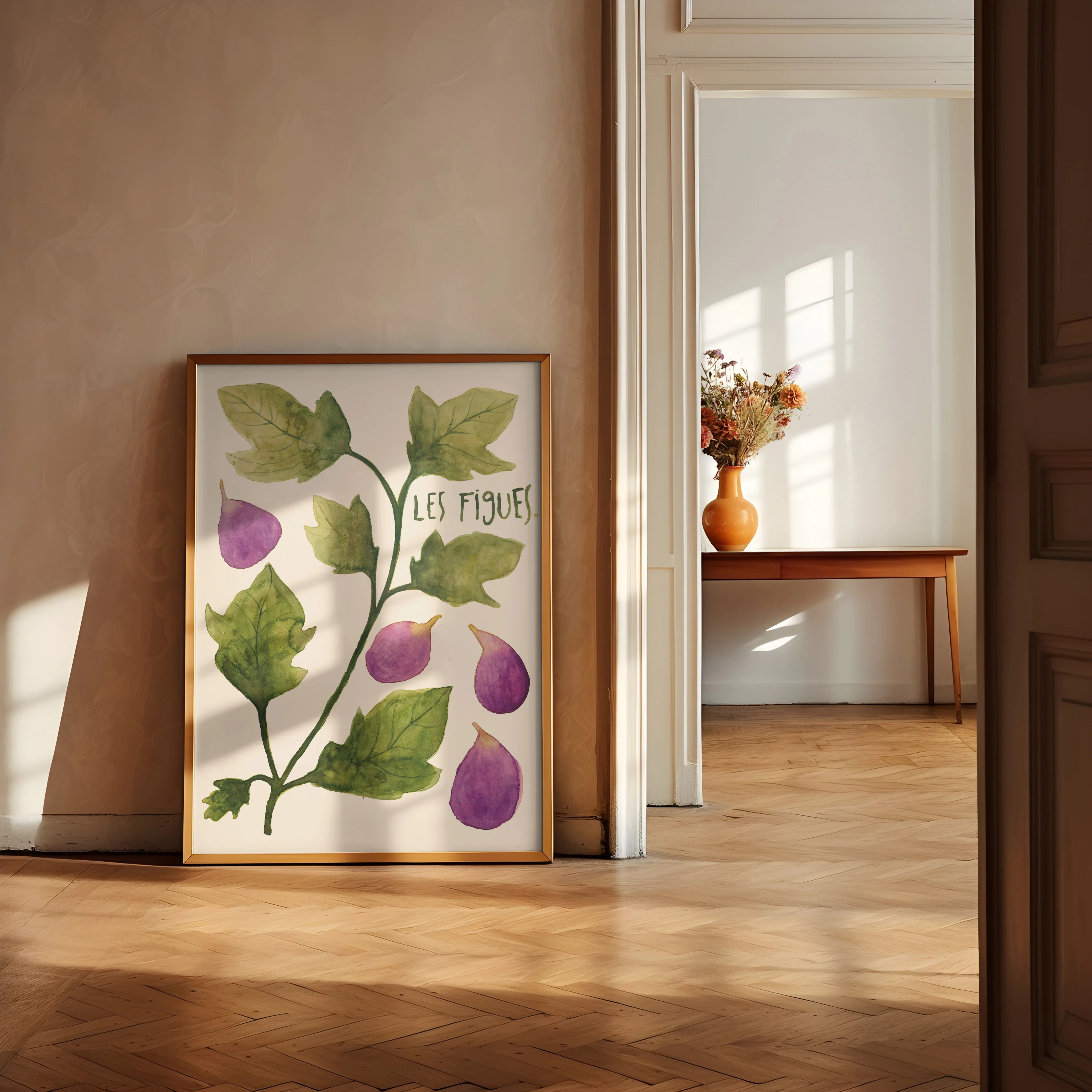 Leo La Douce Kunstdruck LES FIGUES, A3, Feigen