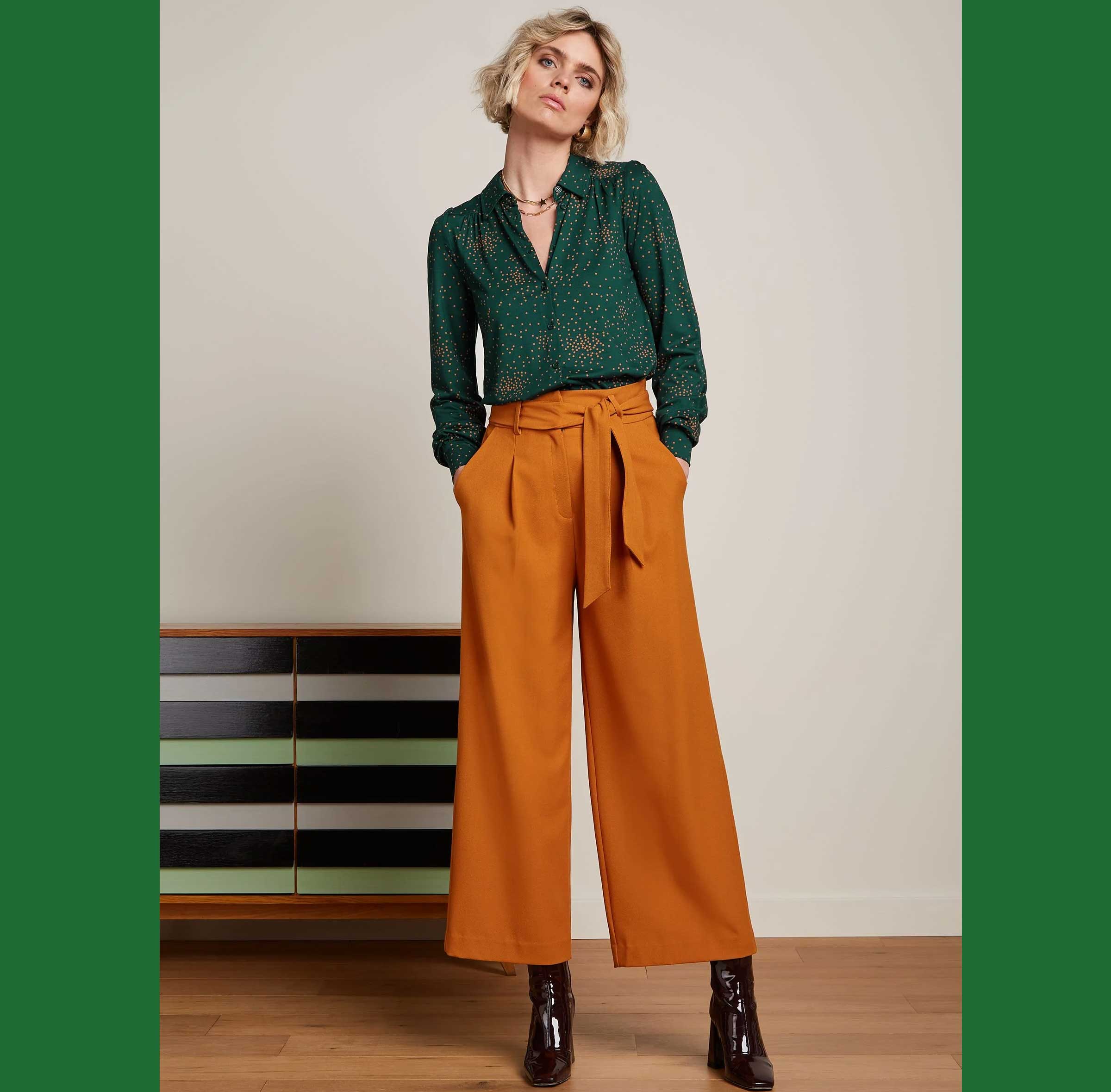 King Louie Ava Pants Tuillerie, Hose, Farbe: Maple Orange - Tuilerie