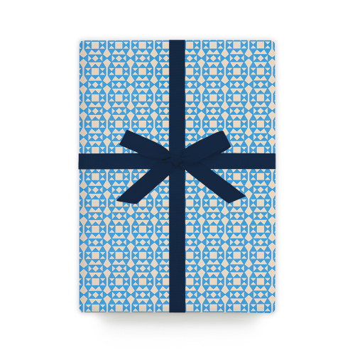 Geschenkpapier - Alexander Girard Facets, ca. 50 x 70 cm, 1 Papierbogen