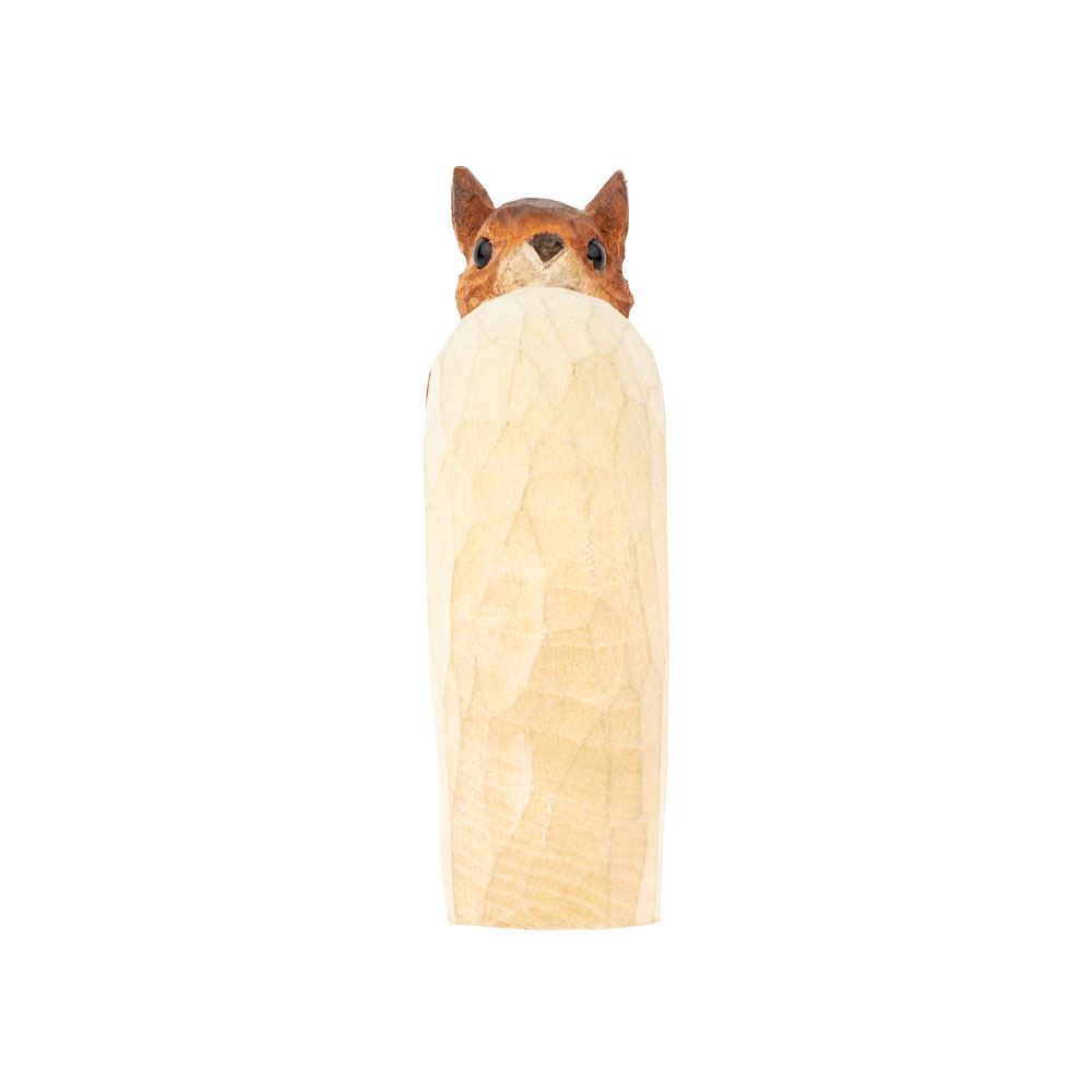 Serviettenring – Eichhörnchen Klein aus  Lindenholz handgeschnitzt von Wildlife Garden