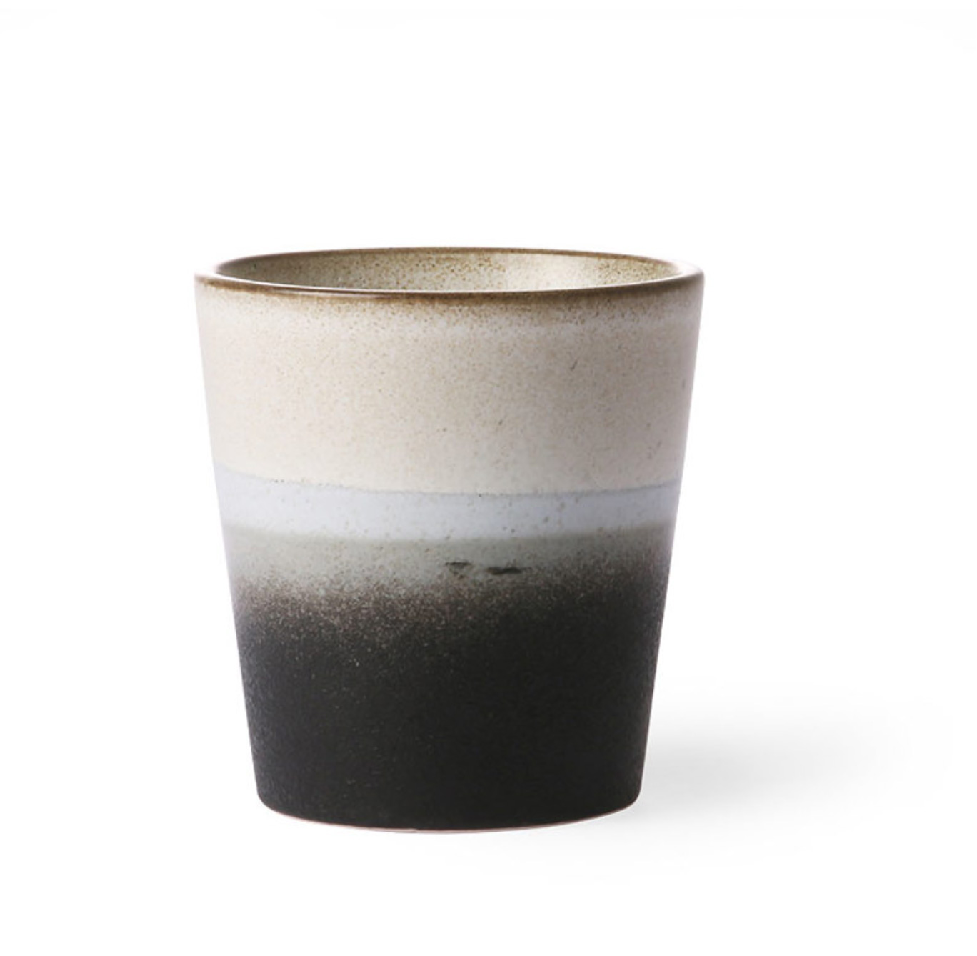 HKliving 70's Kaffee Becher/tea mug, ROCK Siebziger Jahre Geschirr, coffee, Keramik   