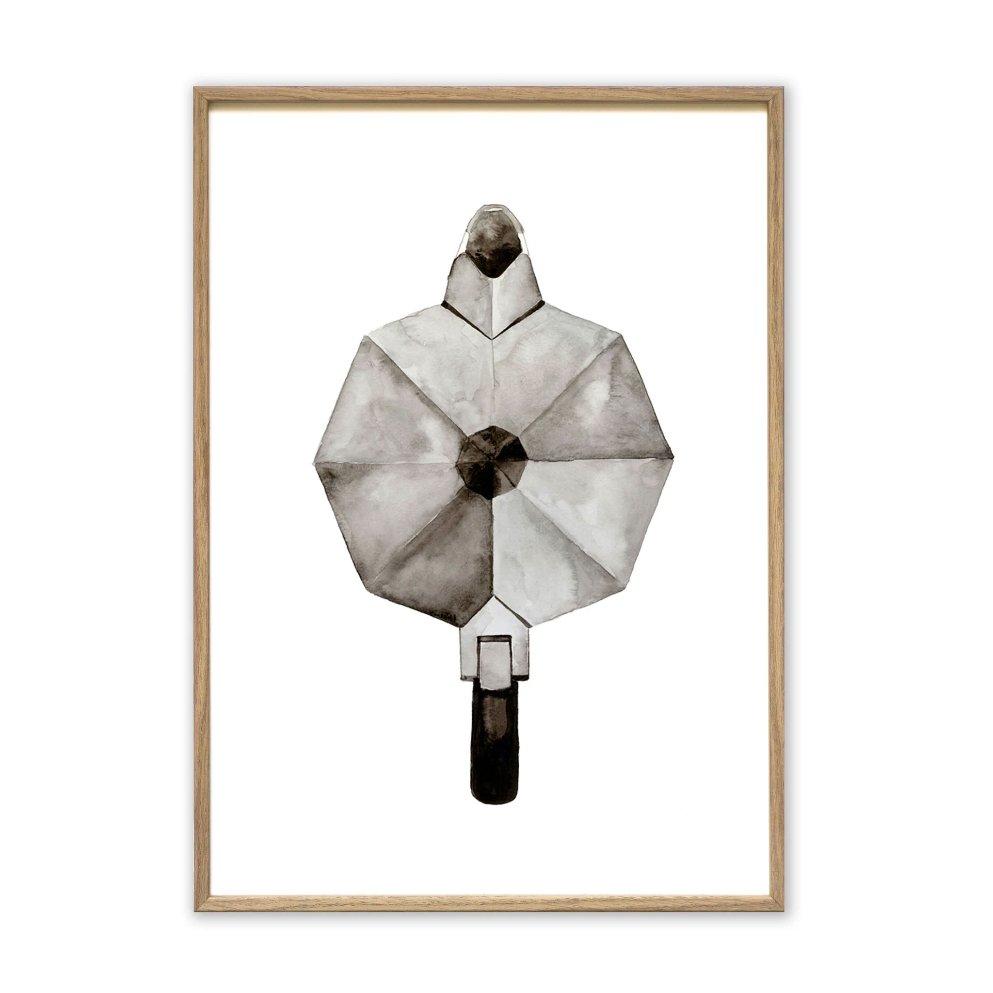 Leo La Douce Kunstdruck - Espresso Maker I, A4, Kaffee