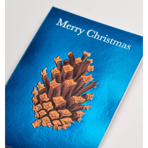 Lagom Doppelkarte  Kew Gardens Merry Christmas Pine "Merry Christmas"