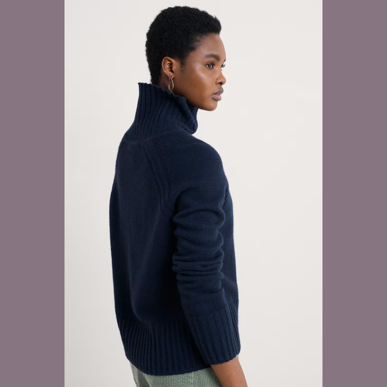 SEASALT CORNWALL Pullover Basset Cove Jumper Made With Merino Wool, Farbe: Maritime