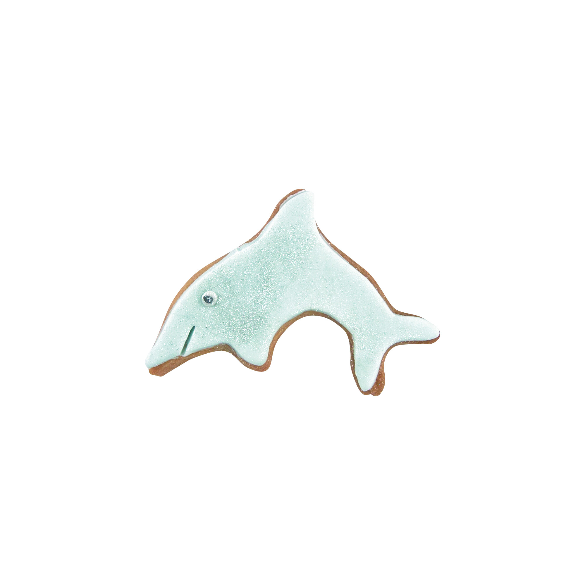 Ausstecherle Delfin Edelstahl 7 cm von Städter, Präge-Ausstecher Delfin, Plätzchen Backen  