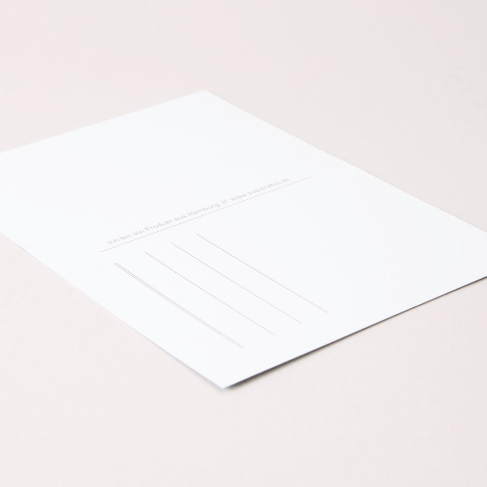 % Postkarte „Explore Friend“ von Papier ahoi , VW Bus