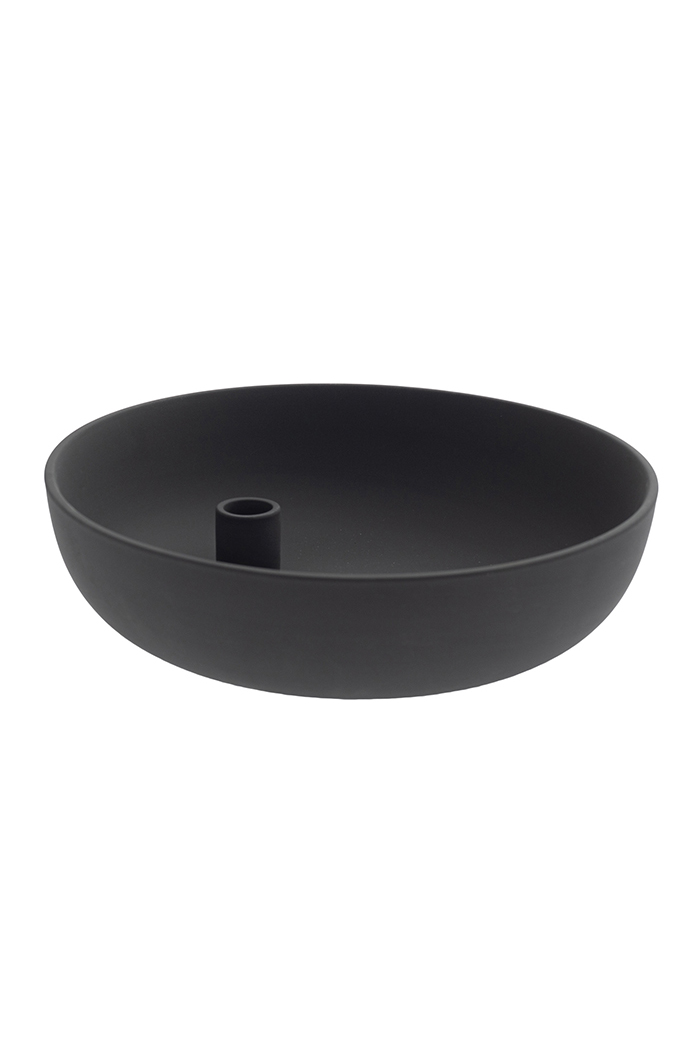 Storefactory LIDATORP Kerzenhalter, XL dark grey candlestick, D. ca. 26 cm Storefactory LIDATORP Kerzenhalter, XL dark grey candlestick, D. ca. 26 cm