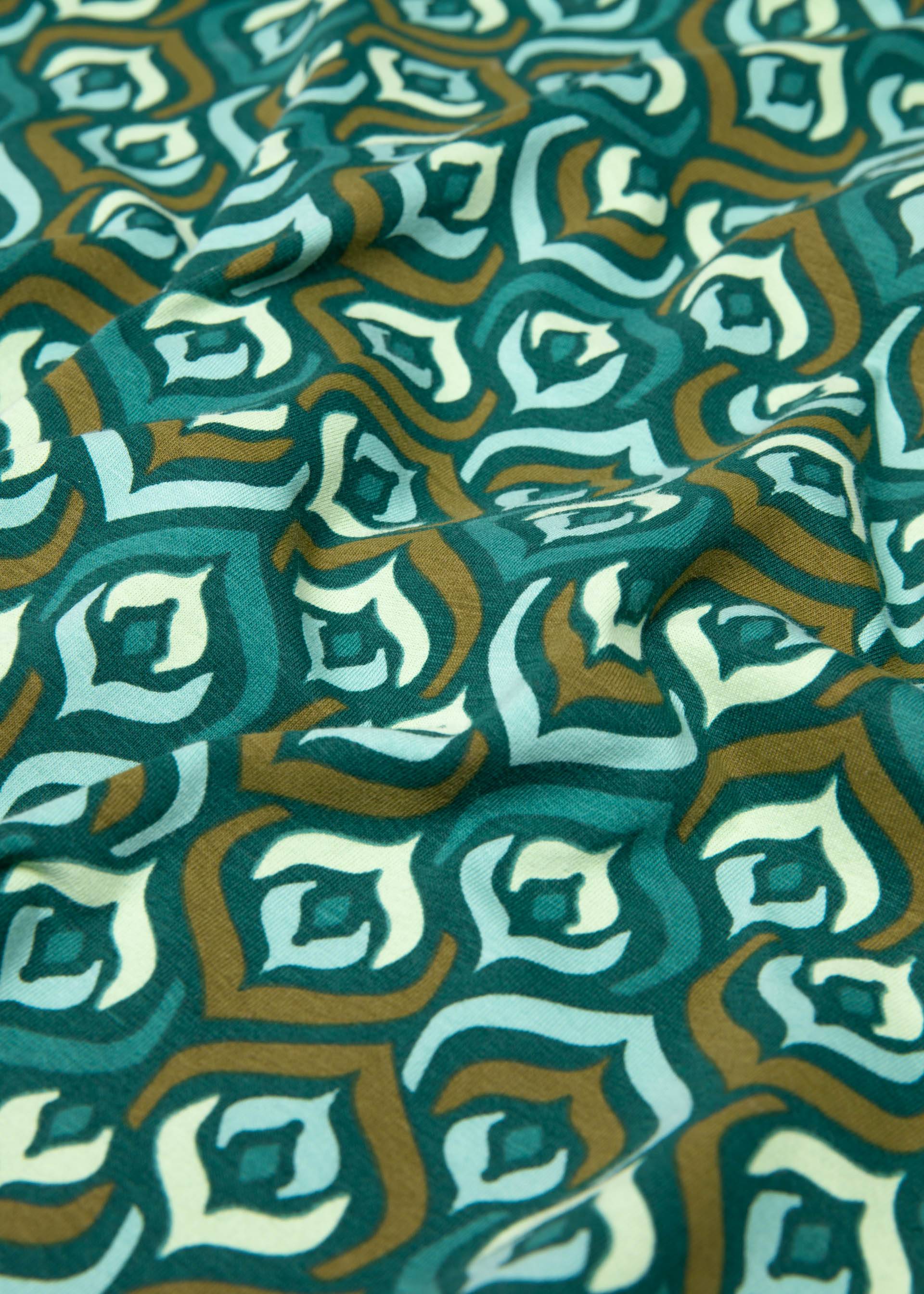 % Blutsgeschwister Herbstkleid Shalala Tralala Shawl - colorful ducky