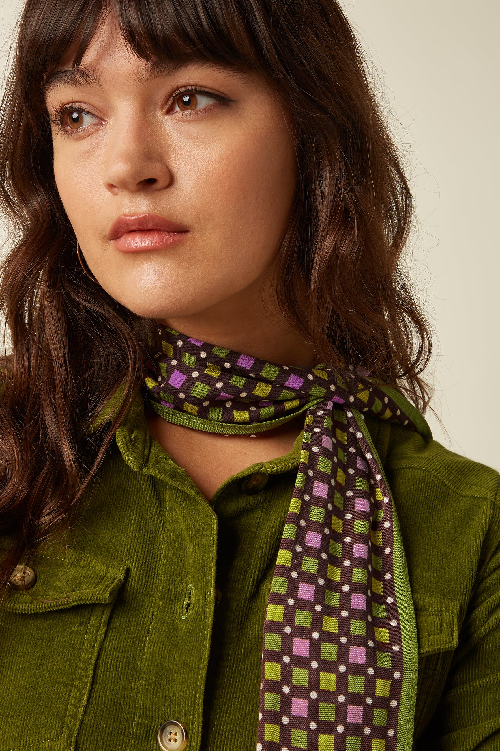 King Louie Schal June Scarf, Farbe Posey Green