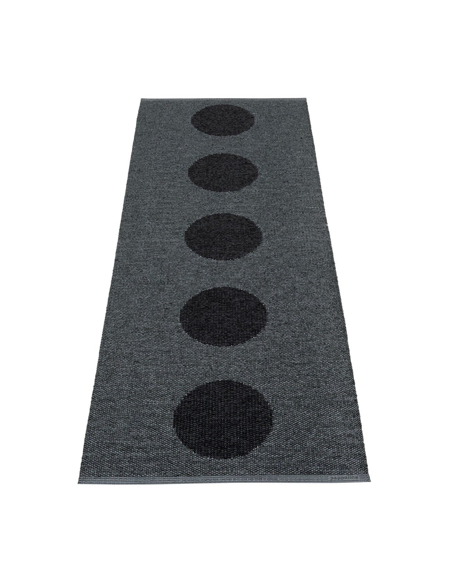 pappelina Teppich VERA 2.0 Black , ca. 70 x 200 cm  