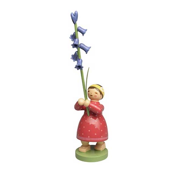 Wendt & Kühn Blumenkind "Mädchen mit Hasenglöckchen" von Wendt & Kühn