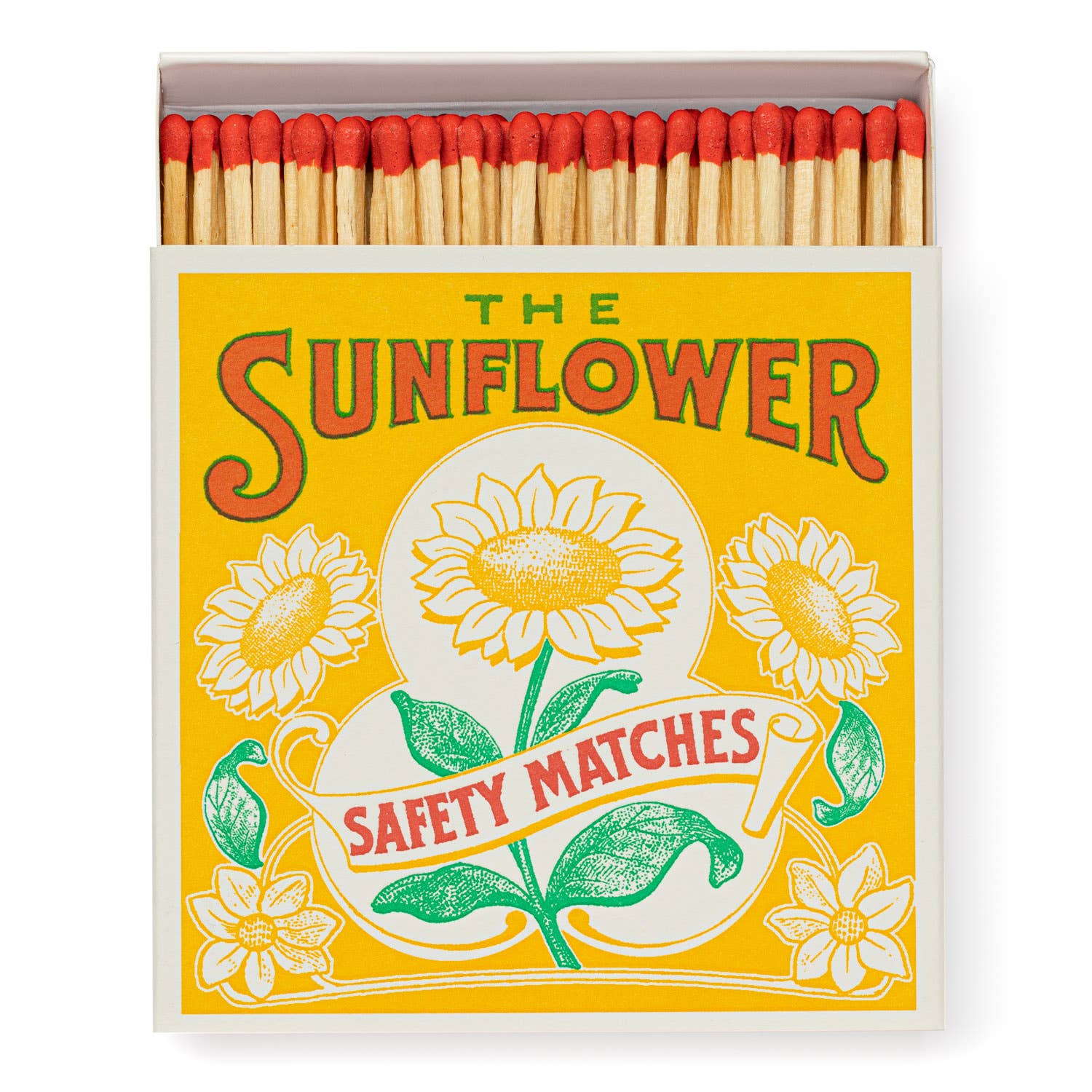 Archivist Gallery Streichhölzer "The Sunflower" von Archivist Gallery , ca.11 x 11 cm, Sonnenblume