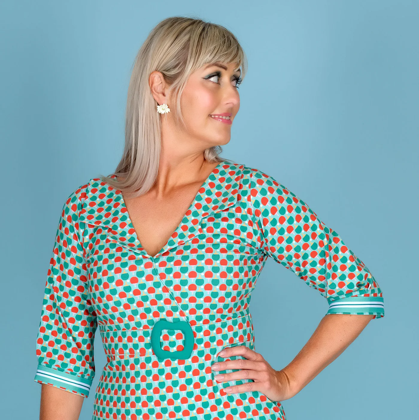 MARGOT Kleid Smash Flathitter , MARGOT verrückte Mode aus Dänemark, Tischtennis Kleid