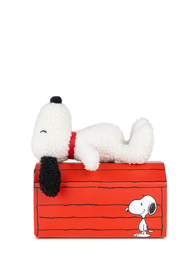 The Peanuts Snoopy ECO Tiny Teddy in Geschenkbox, Creme, ca. 17 cm