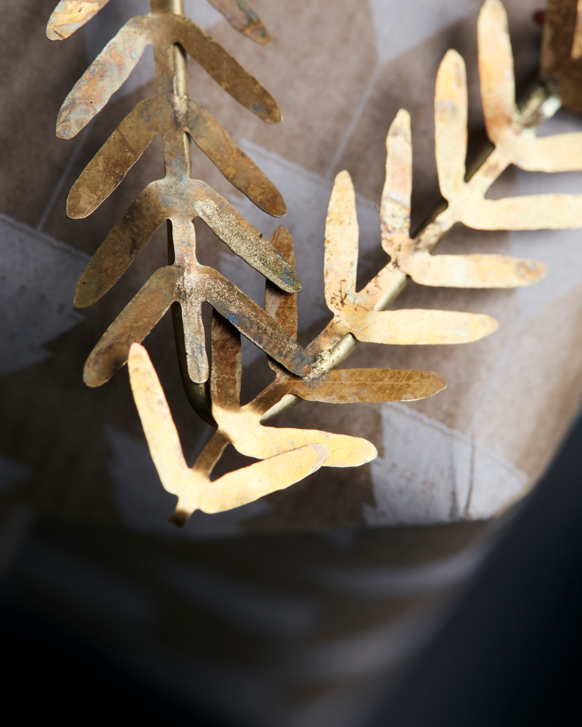 House doctor XMAS Weihnachtsschmuck Lamet Messingstern von House doctor, ca. 10 cm    