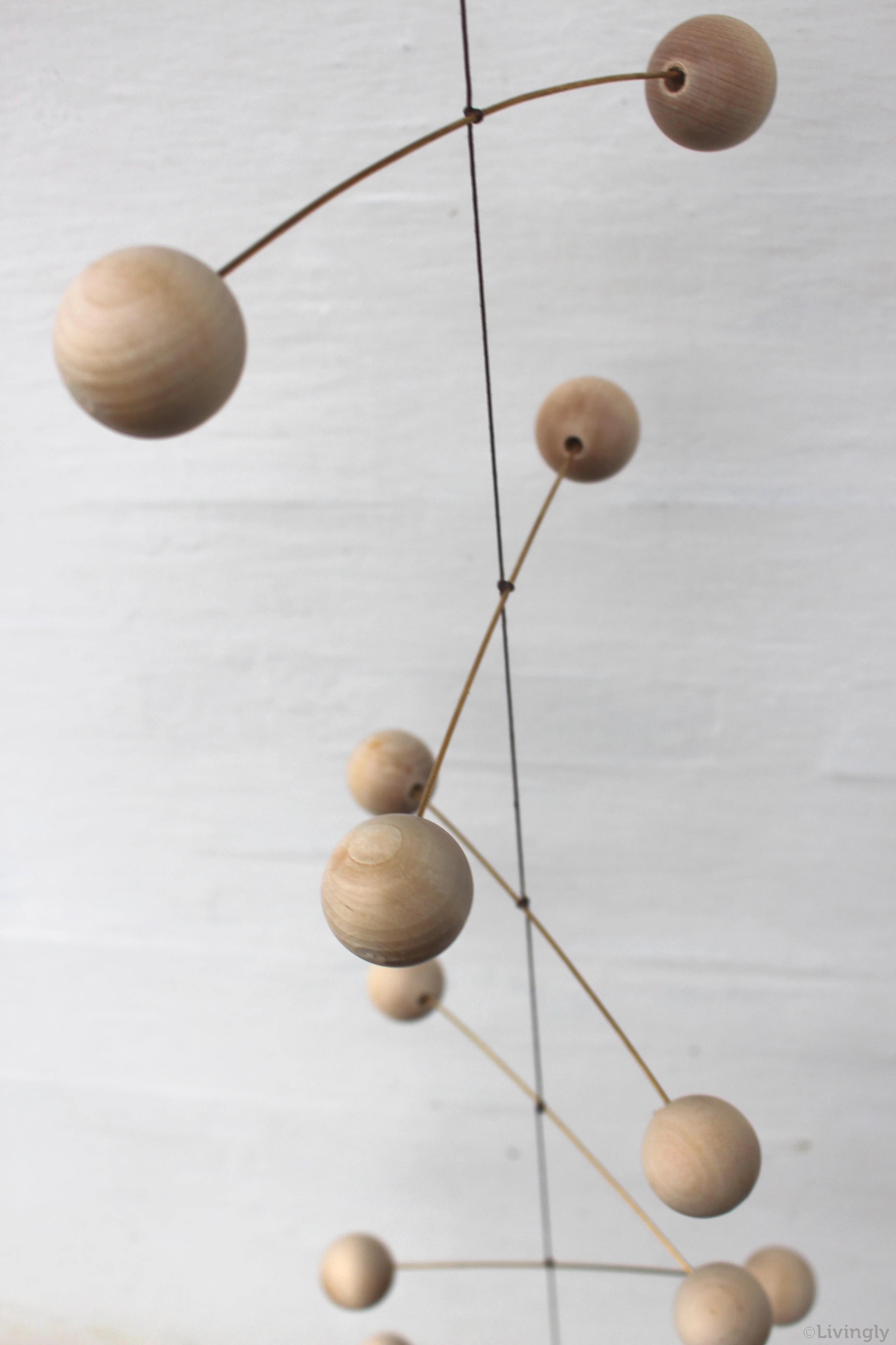 Livingly Mobile Fun DNA, wooden mobile, Holz von Livingly  , ca. 70  x 21 cm 