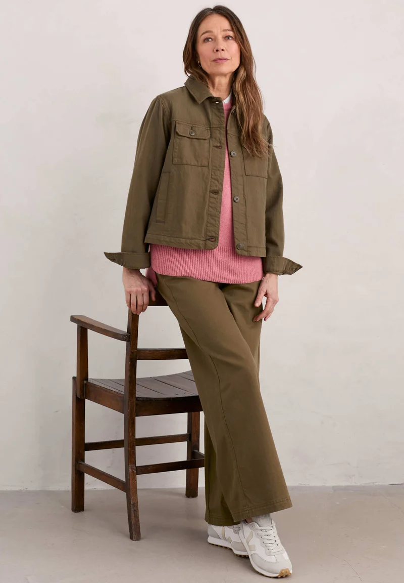 SEASALT CORNWALL Ballad Jacke, Farbe: Seagrass