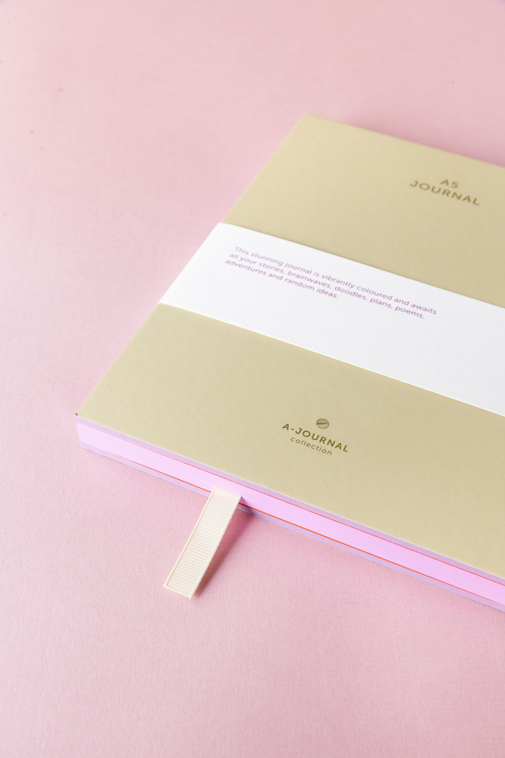 A-Journal Notizbuch A5, "The Fresh Light"Journal Notebook, ca. Notizbuch A5, ca. 22 × 16 cm
