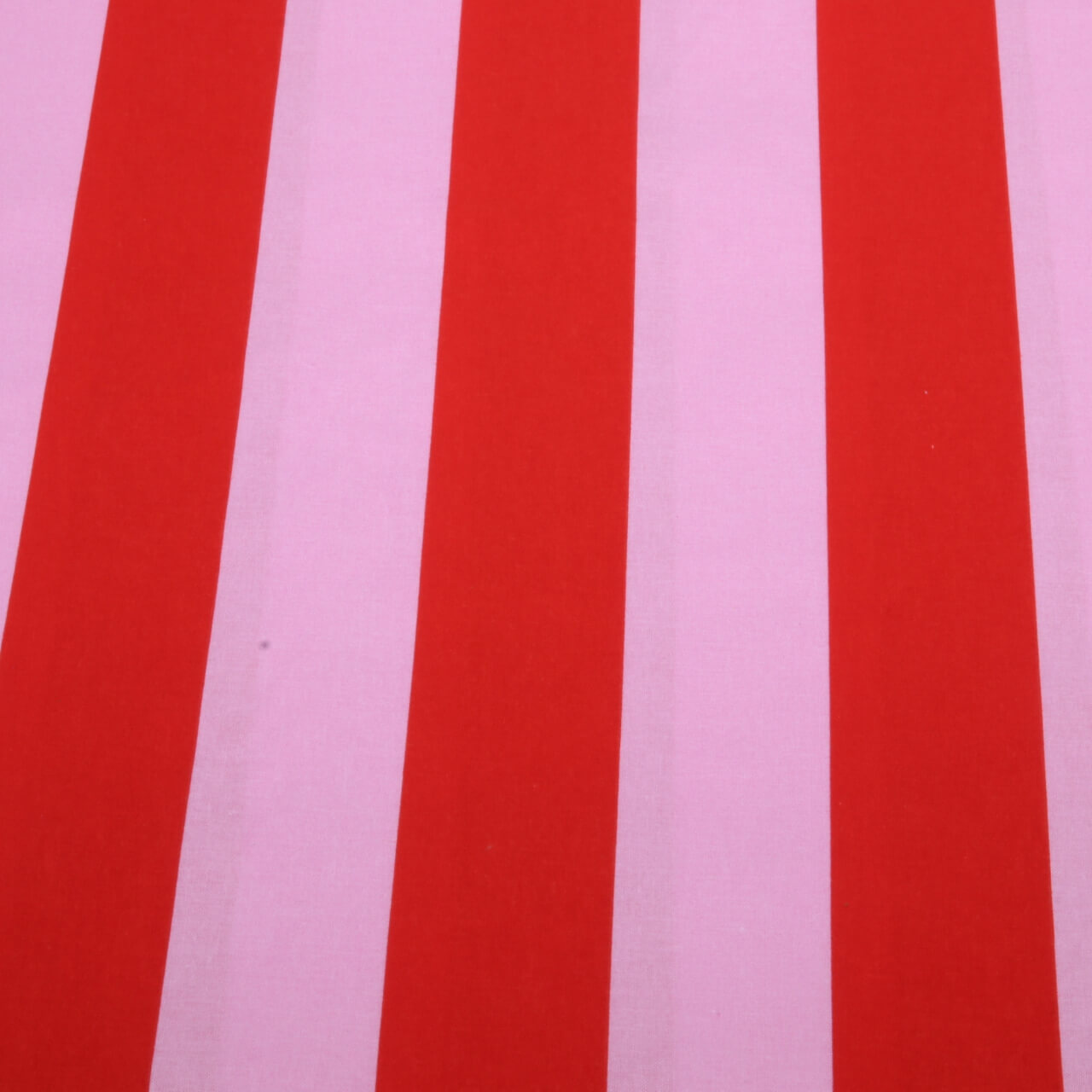 Abwaschbare Meterware "Bicolor" , 155 cm breit, Preis pro 10 cm  Rot-Rosa Streifen