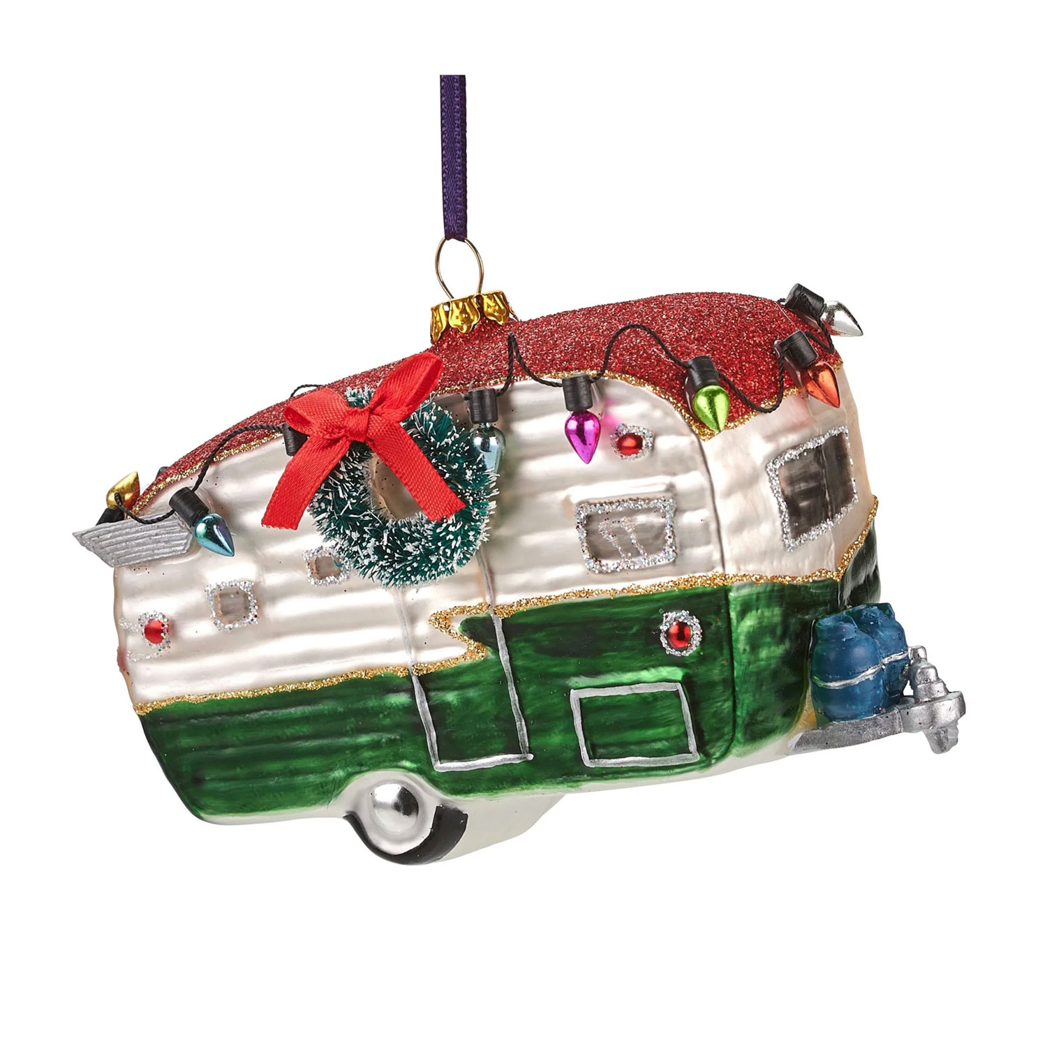 Weihnachtskugel X-Mas Caravan / Wohnwagen, Camping Weihnachtskugel X-Mas Caravan / Wohnwagen, Camping
