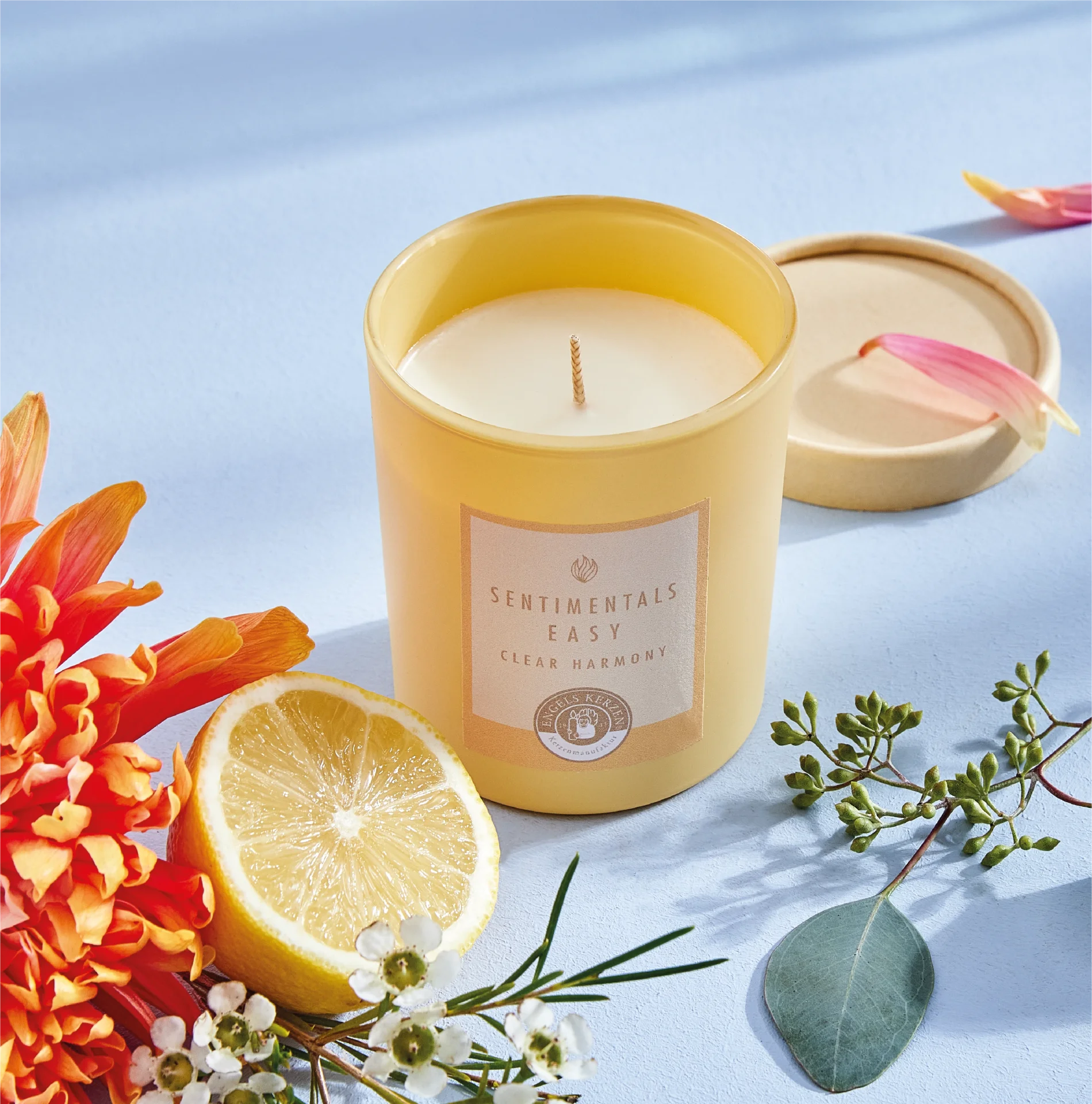 Duftkerze Sentimentals Easy CLEAR HARMONY von Engels Kerzen    