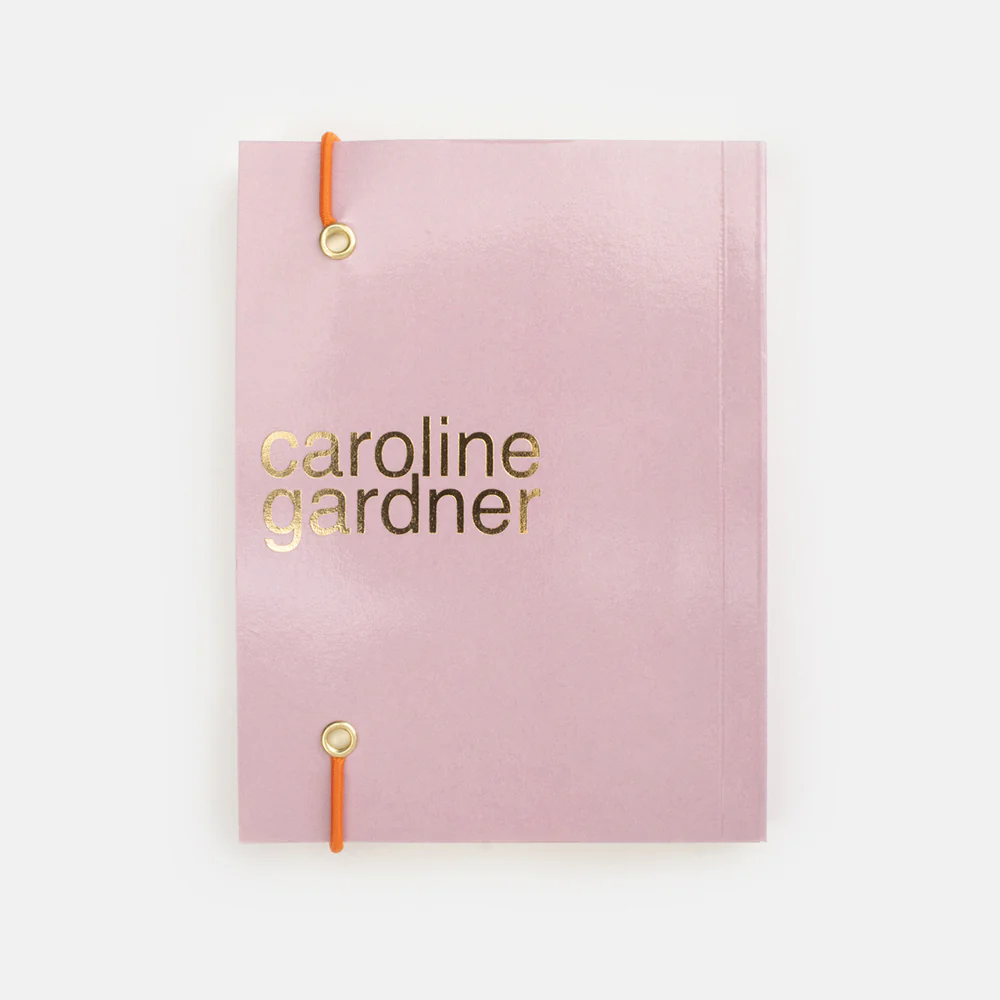 Caroline Gardner Notizbuch A6, Pink Heart Small Soft Cover Notebook, Notizbuch
