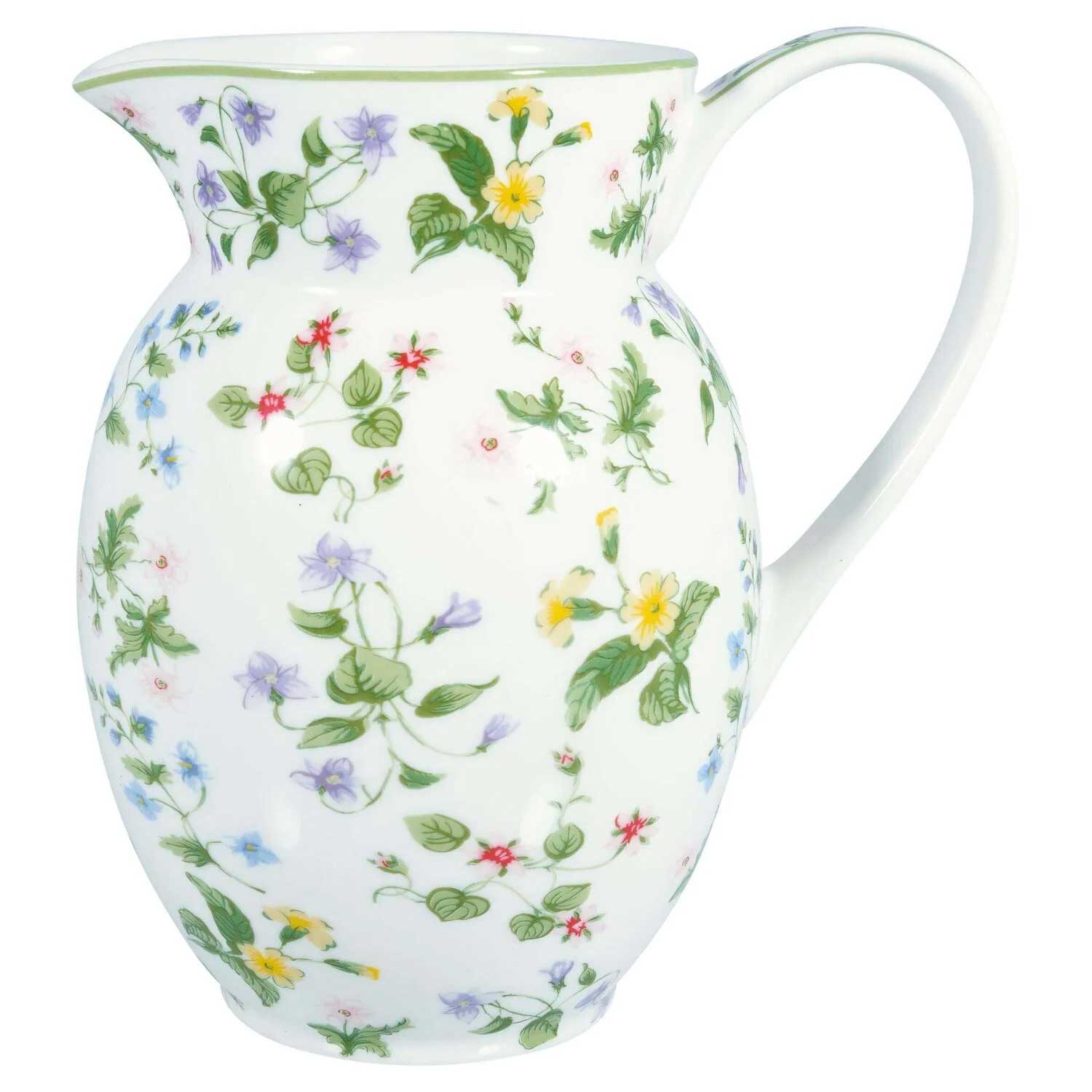 GreenGate Krug 1,5 Liter " Karolina " white