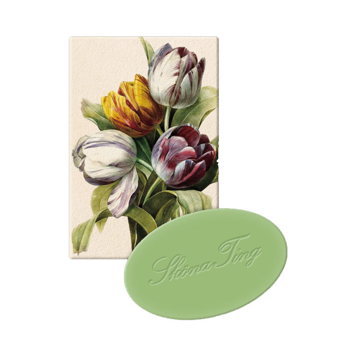 Sköna Ting Gästeseife "Tulpen", Duft: Tulpen, 25 g aus Schweden