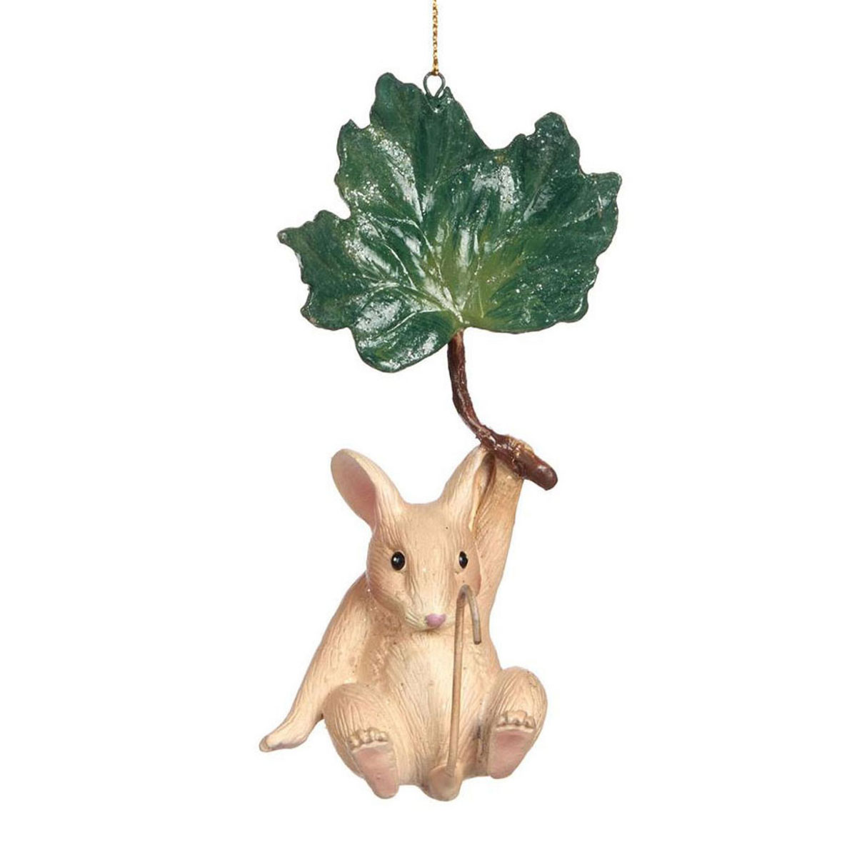 Woodland Maus hängt am  Blatt, ca.15 cm  von  Catherine Collection / Goodwill