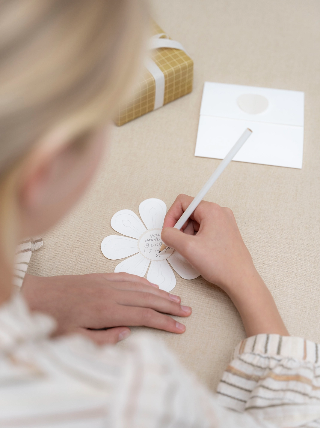 Jurianne Matter MAGISCHE Blume - weiß, Bastelset , Magic Flower white