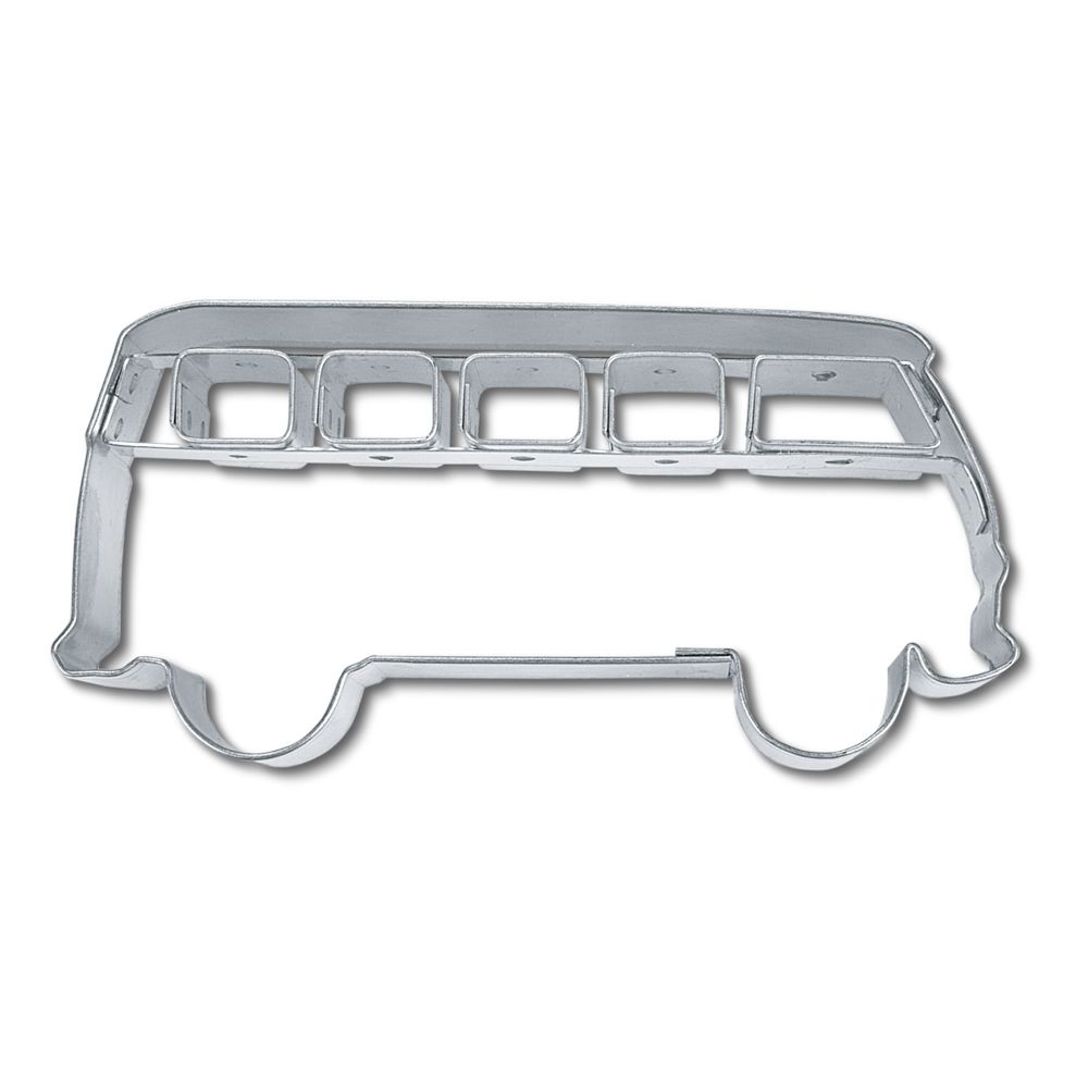 Ausstecherle  Bus Edelstahl 9 cm von Städter, Prägeausstecher, Plätzchen Backen
