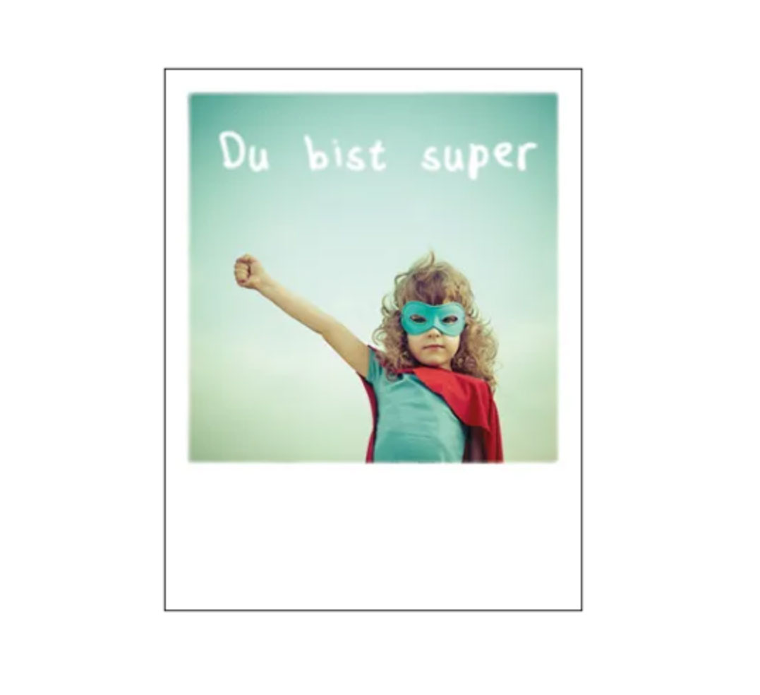 Polacard Du bist super