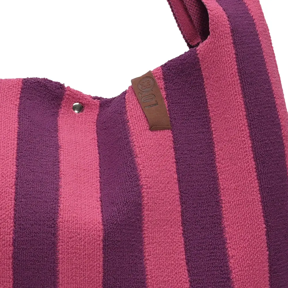 LOT83 Shopper Lois 139, Streifen, ca.  45 x 35 cm , Teddy