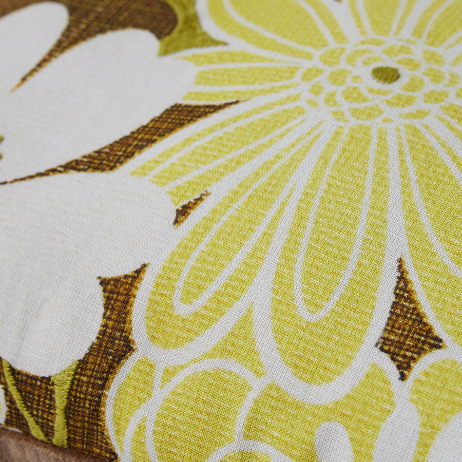 % HKliving Kissen Daisy , Stitched cushion daisy, ca 35 x 40 cm