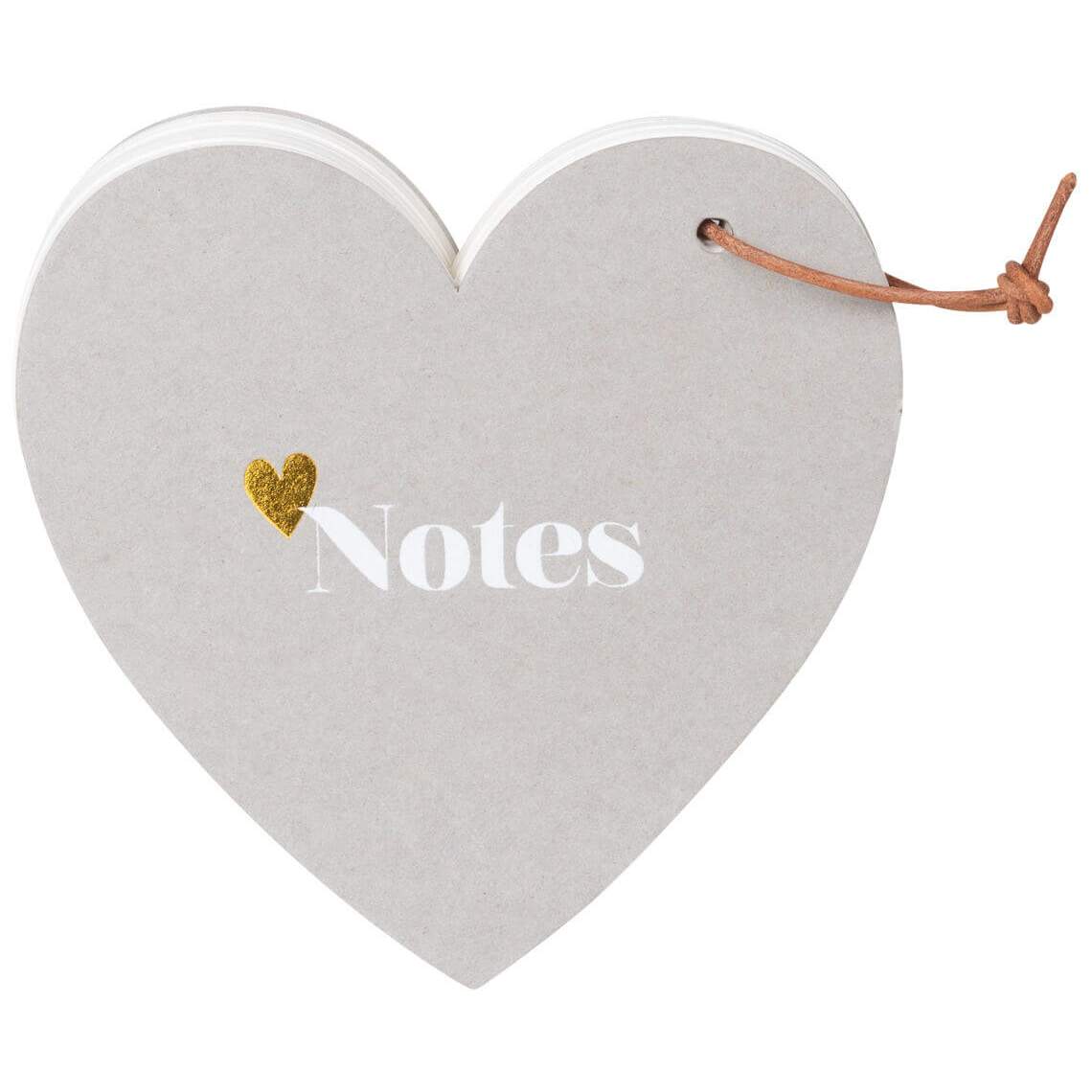 Räder Notizblock. Heart notes "Notes" , Herz 