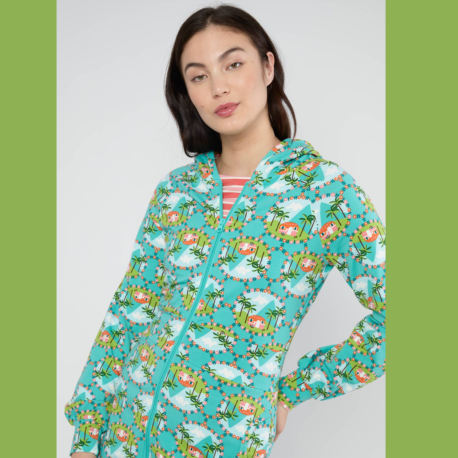 % Blutsgeschwister Sweatjacke Bi Bim Butze - canaries camping, Wohnwagen...toll für Camper !