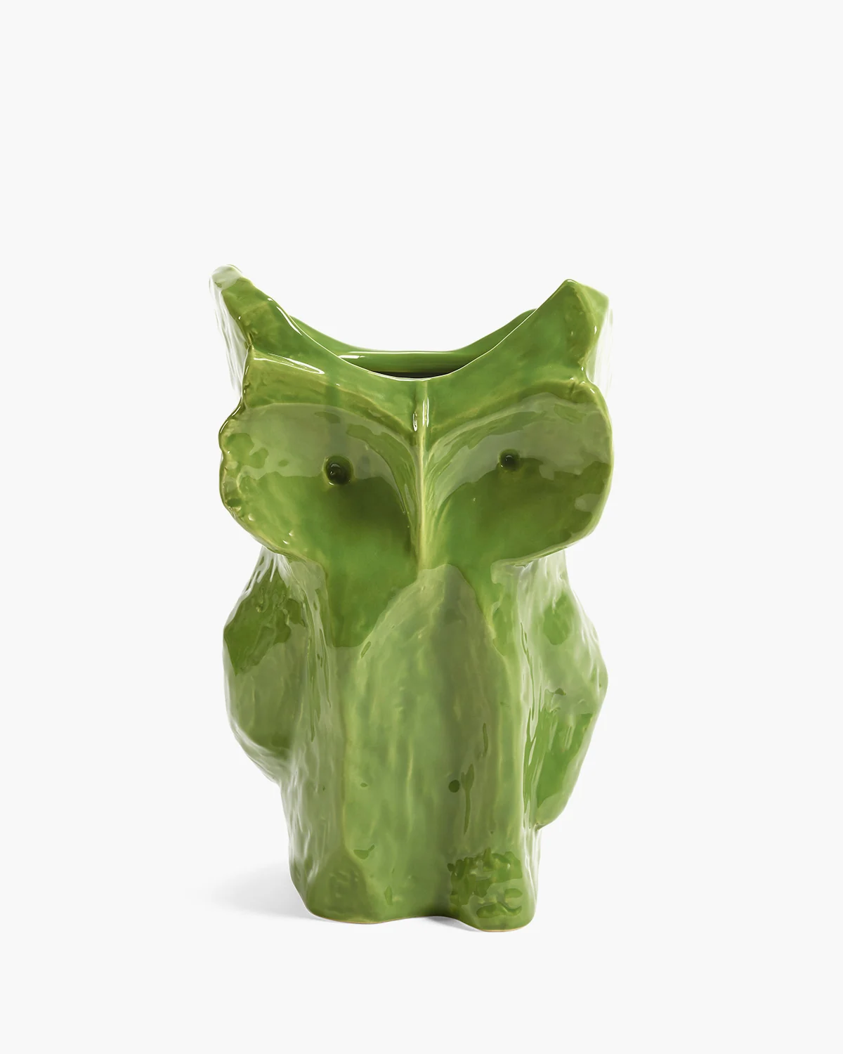 Eule Vase L GRÜN After Midnight, Kollektion Midnight creatures von Marni, Höhe ca. 30 cm