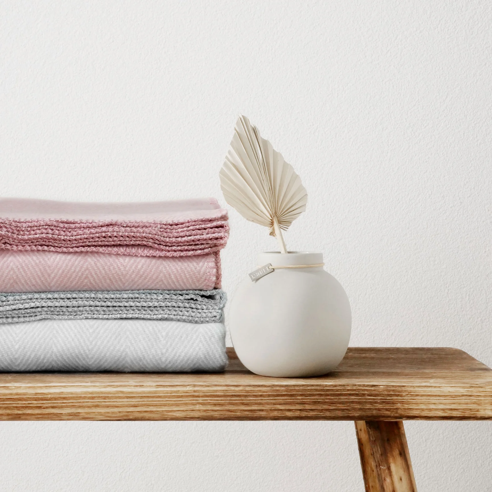 RIEMA Kuscheldecke FINN aus 100% Bio-Baumwolle (kbA) rosa, ca. 140x200cm 