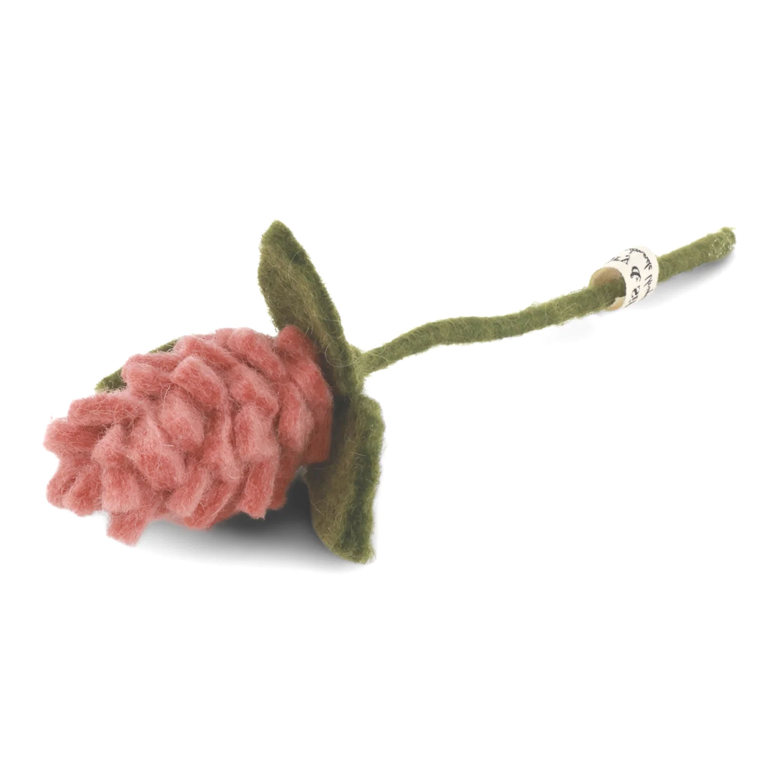 Gry & Sif Filz Artischocke/ Artichoke Flower - Dusty Red, ca. 17 cm