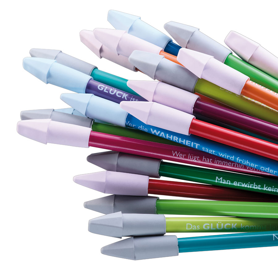 Bleistift schwarz Zeit  von Dalai Lama von Cedon